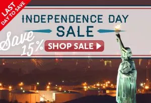 Happy 4th of July from Green Smoke. 15% OFF